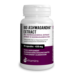 Ashwagandha Bio Kapseln 90 Stk. 450 mg