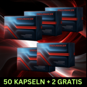 50 Kapseln Endurancer24 + 2 Kapseln GRATIS (blau/ im Blister)